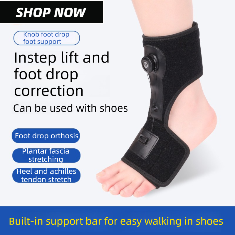 Foot drop support belt