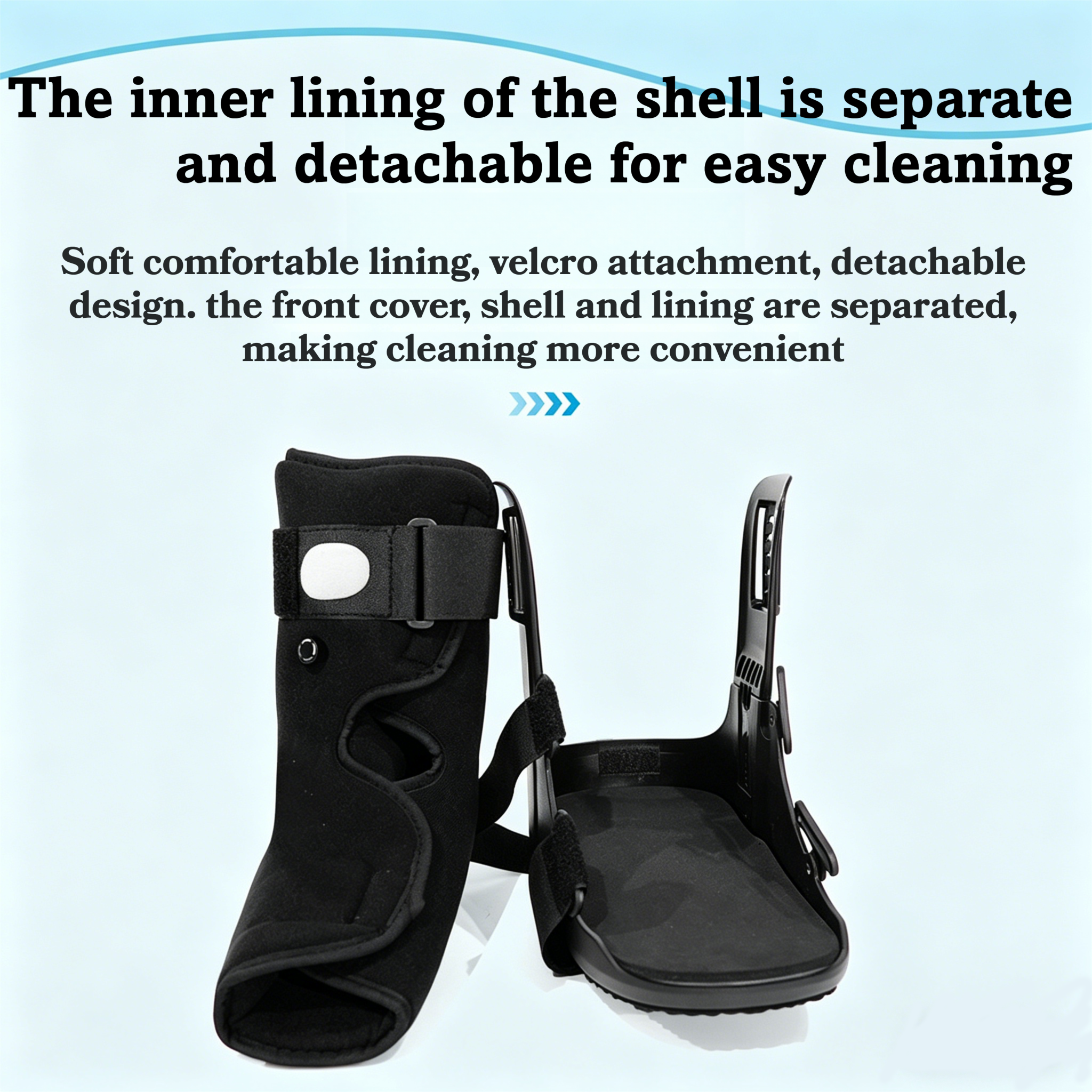 Airbag Achilles tendon boot brace