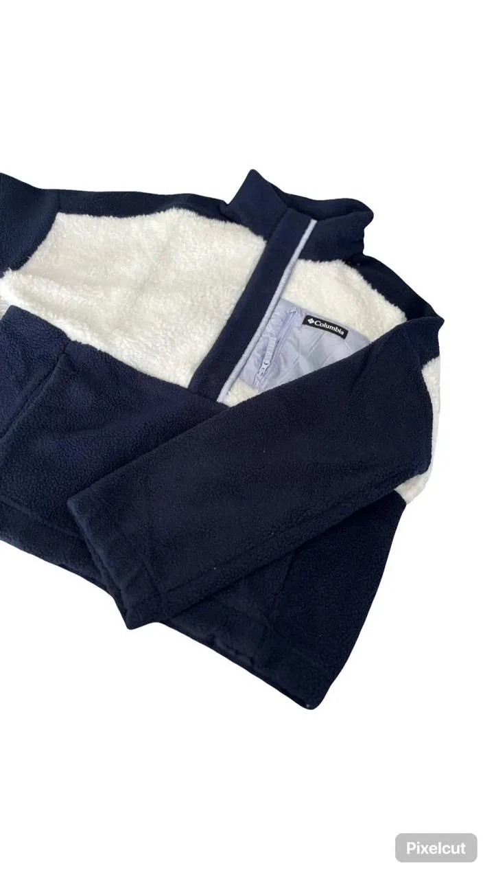 Trending Viral Women's Columbia Sherpa Fleece Pullover, Multi Sizes & Colors