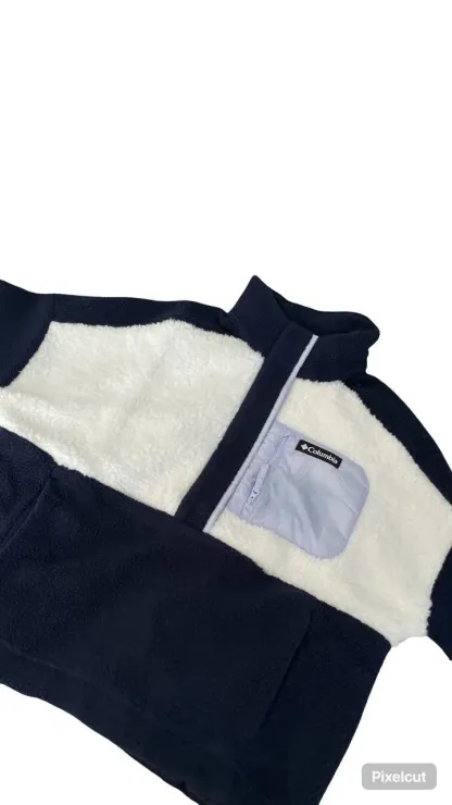 Trending Viral Women's Columbia Sherpa Fleece Pullover, Multi Sizes & Colors