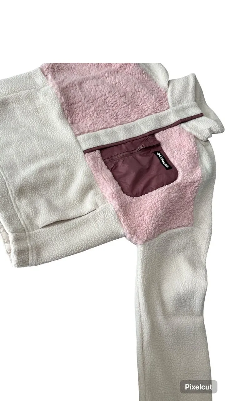 Trending Viral Women's Columbia Sherpa Fleece Pullover, Multi Sizes & Colors