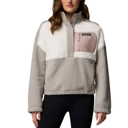 Trending Viral Women's Columbia Sherpa Fleece Pullover, Multi Sizes & Colors