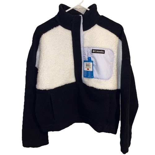 Trending Viral Women's Columbia Sherpa Fleece Pullover, Multi Sizes & Colors