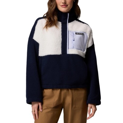 Trending Viral Women's Columbia Sherpa Fleece Pullover, Multi Sizes & Colors
