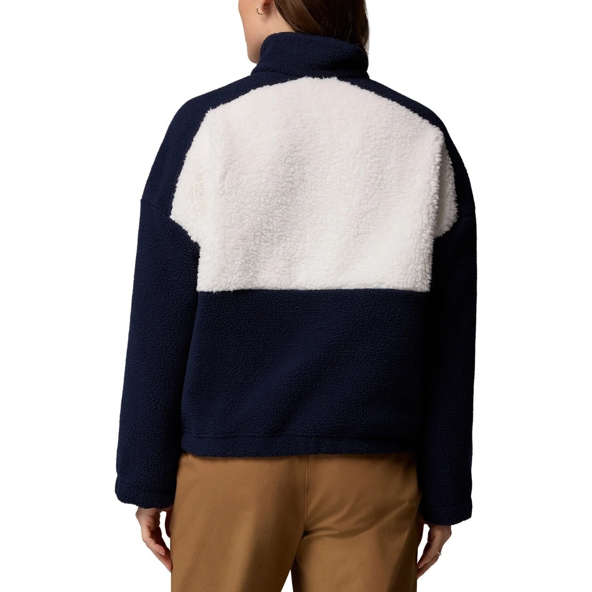 Trending Viral Women's Columbia Sherpa Fleece Pullover, Multi Sizes & Colors