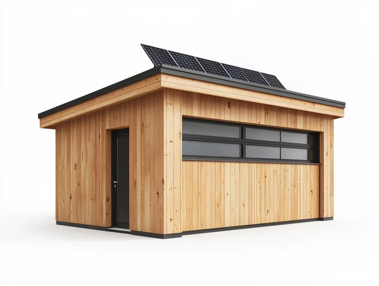 10 Ideas creativas para aprovechar al máximo tu cobertizo de jardín de  madera - Nebreda modula, image size:1232x928