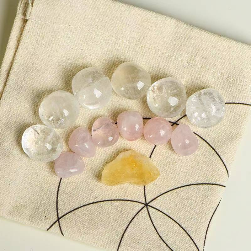 Happiness · Love - Crystal Grid