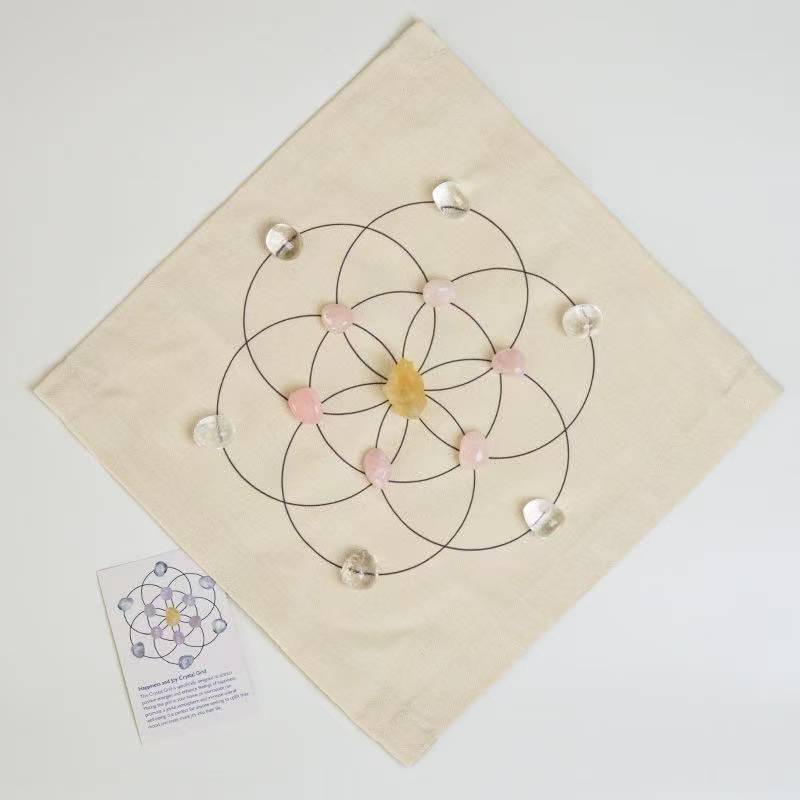 Happiness · Love - Crystal Grid