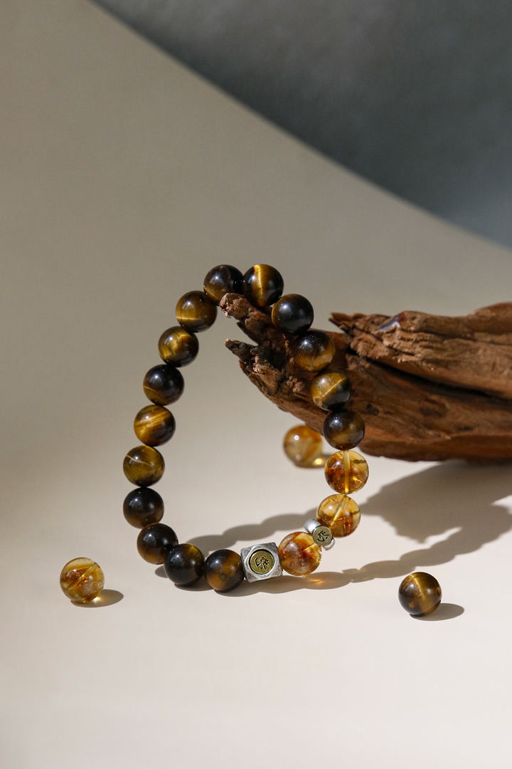 Tiger - Zodiac Sanskrit Bracelet