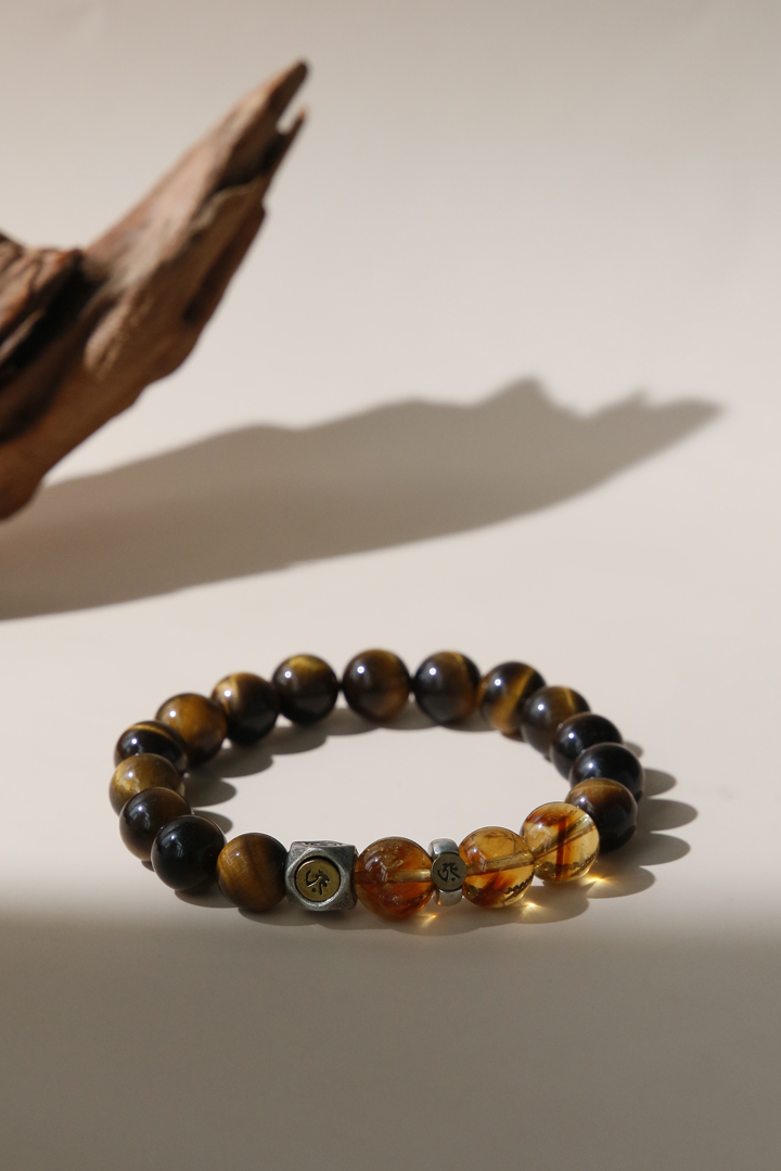 Tiger - Zodiac Sanskrit Bracelet