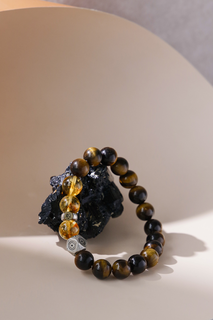 Tiger - Zodiac Sanskrit Bracelet