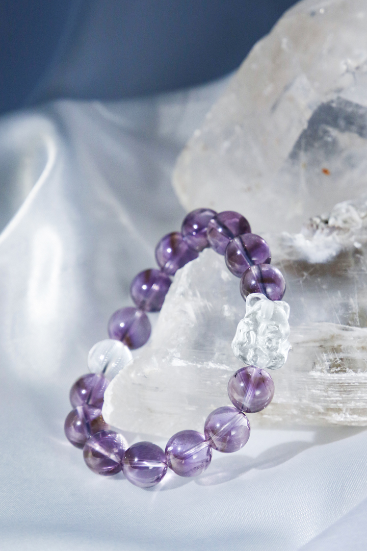 Amethyst - Celestial Fox Love Attraction Bracelet