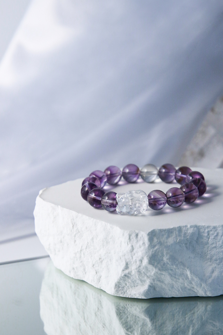 Amethyst - Celestial Fox Love Attraction Bracelet