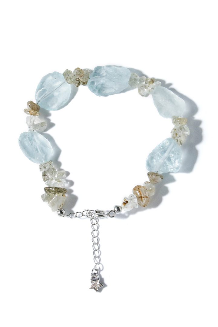 Capricorn Rutilated Zodiac Bracelet 