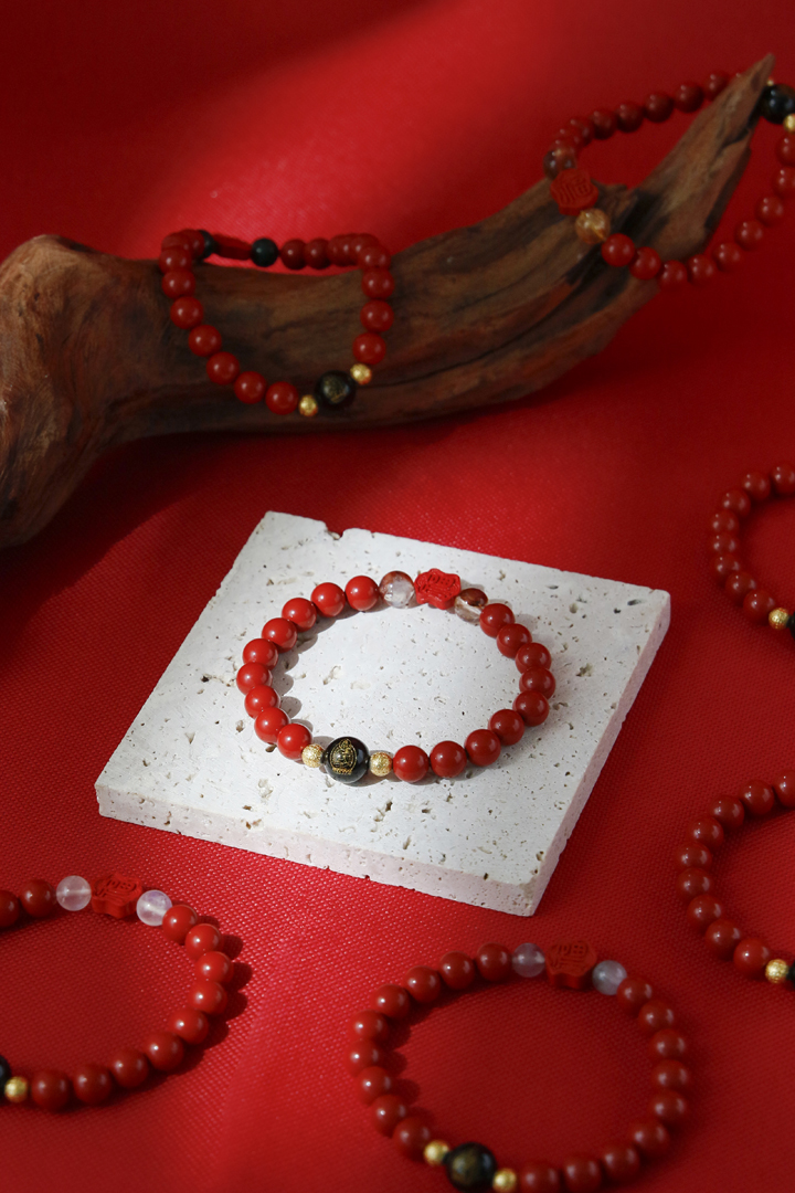 Cinnabar Blessing - Zodiac Guardian Bracelet