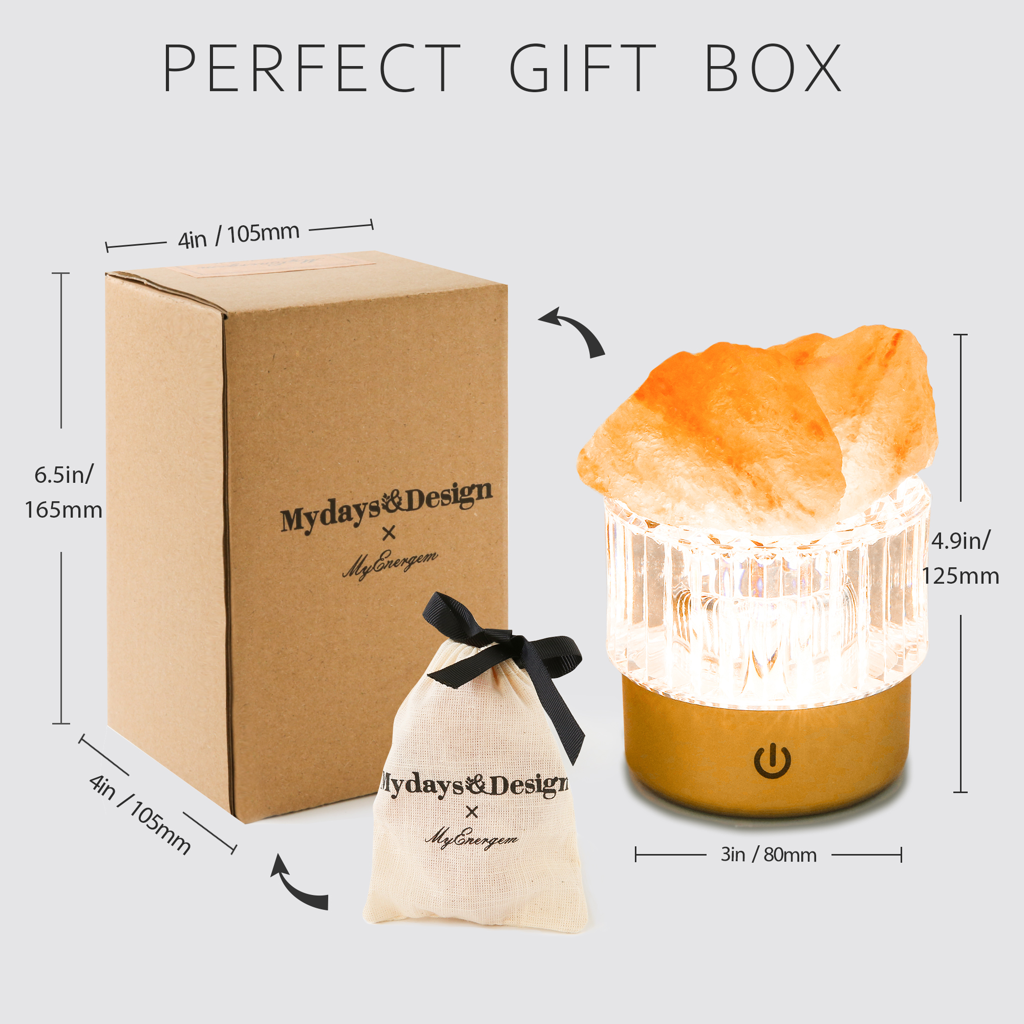 100% Pure Himalayan Salt Lamp