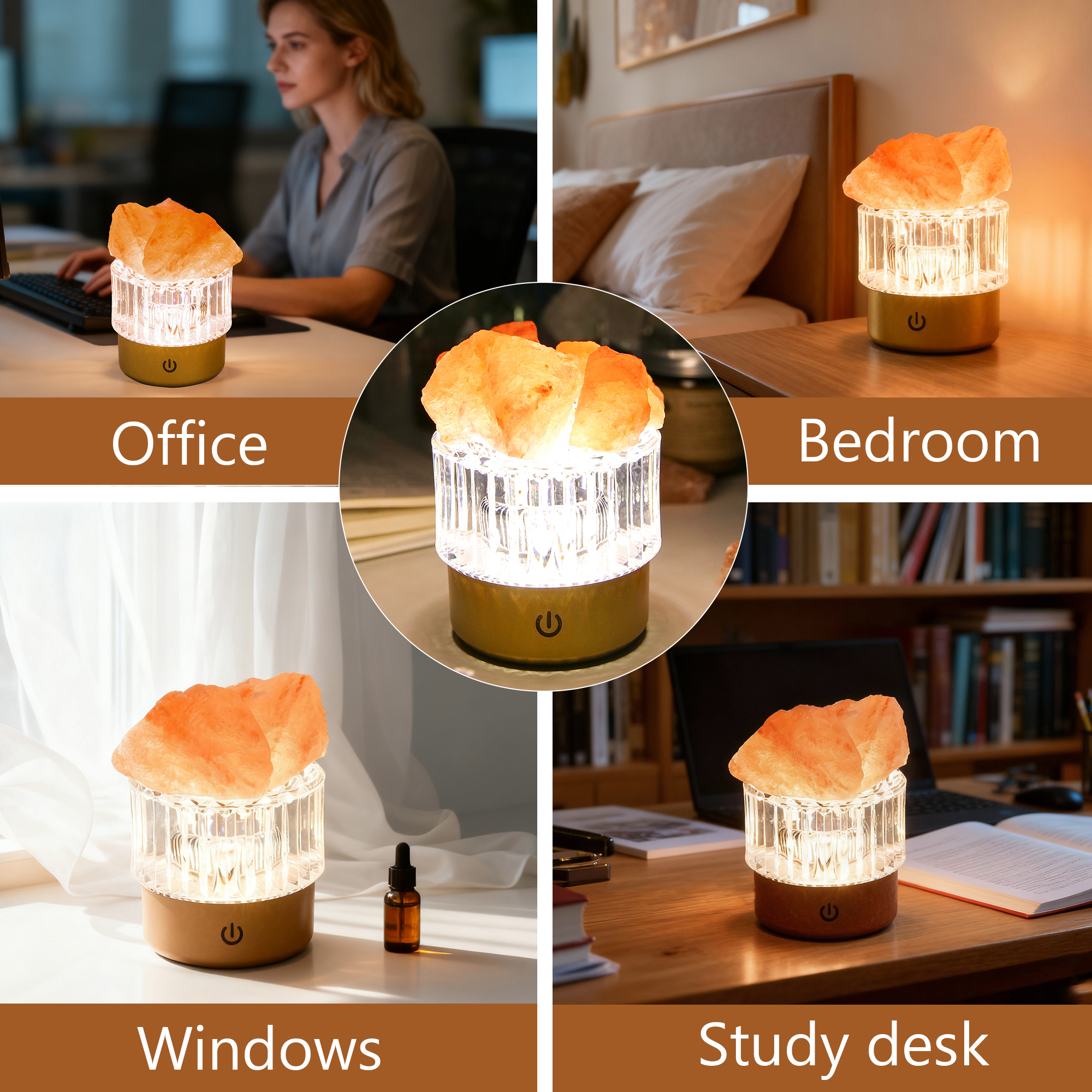 100% Pure Himalayan Salt Lamp