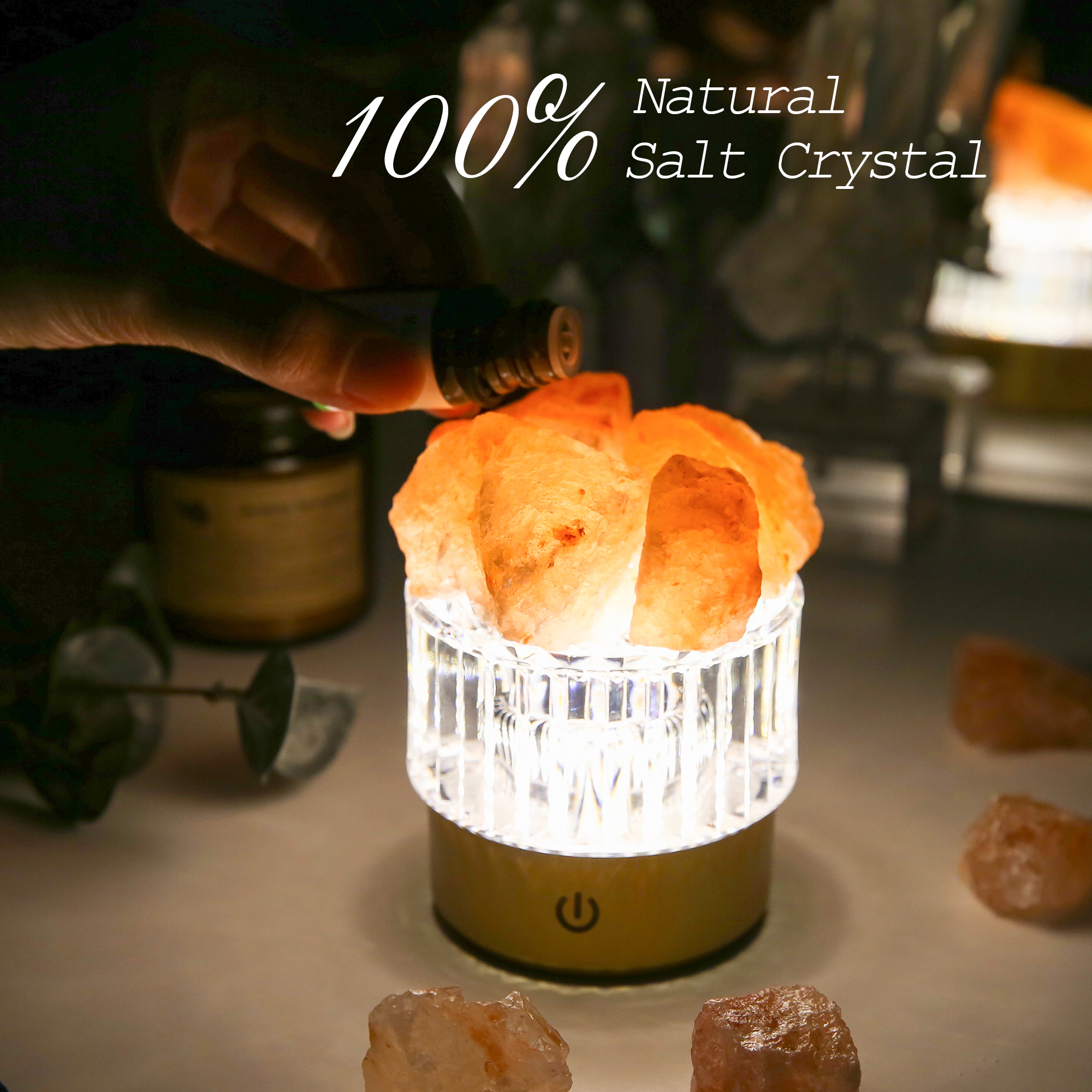 100% Pure Himalayan Salt Lamp