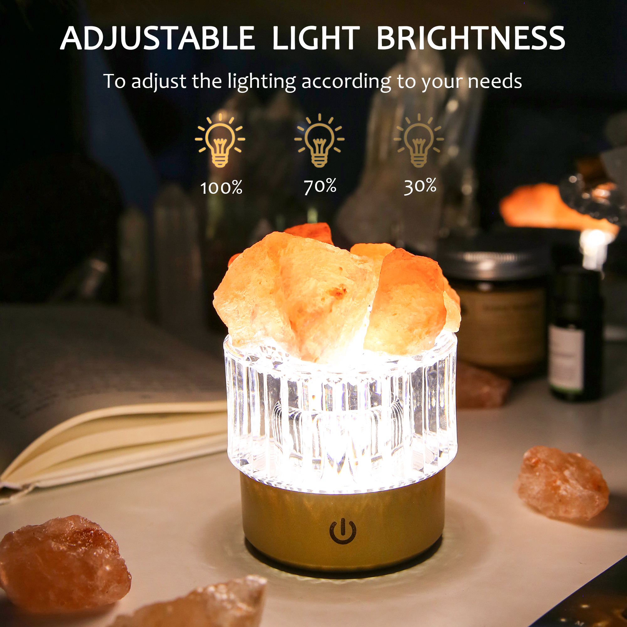 100% Pure Himalayan Salt Lamp