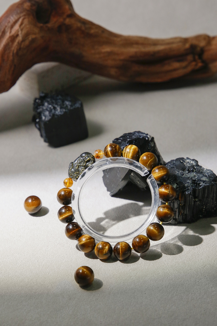 Tiger's Eye Pixiu - Money Magnet Bracelet