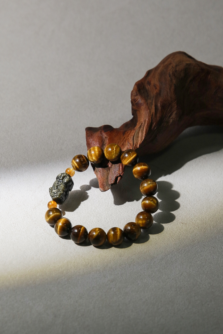 Tiger's Eye Pixiu - Money Magnet Bracelet