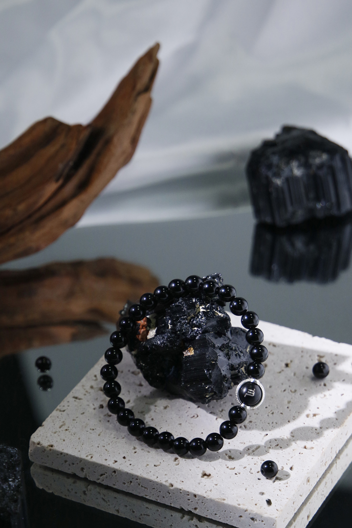 Obsidian Scorpio Zodiac Bracelet