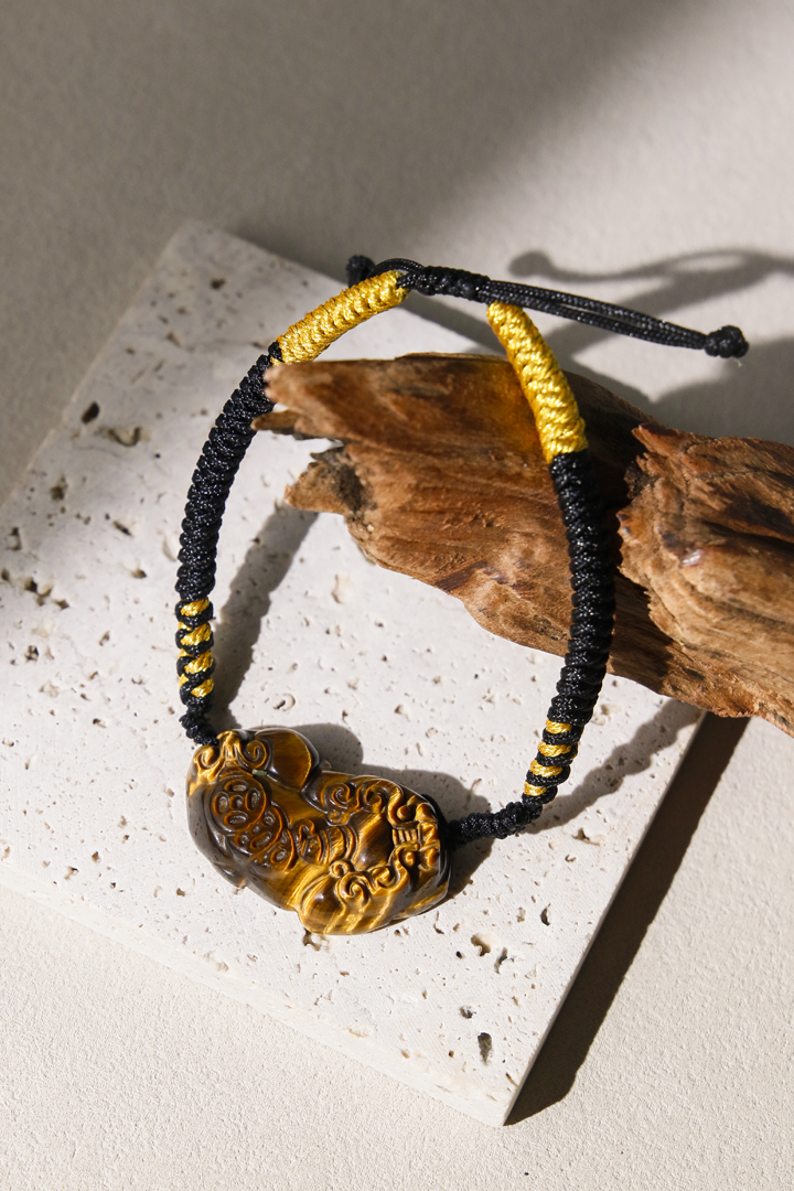 Tiger's Eye Pixiu Bracelet & Necklace