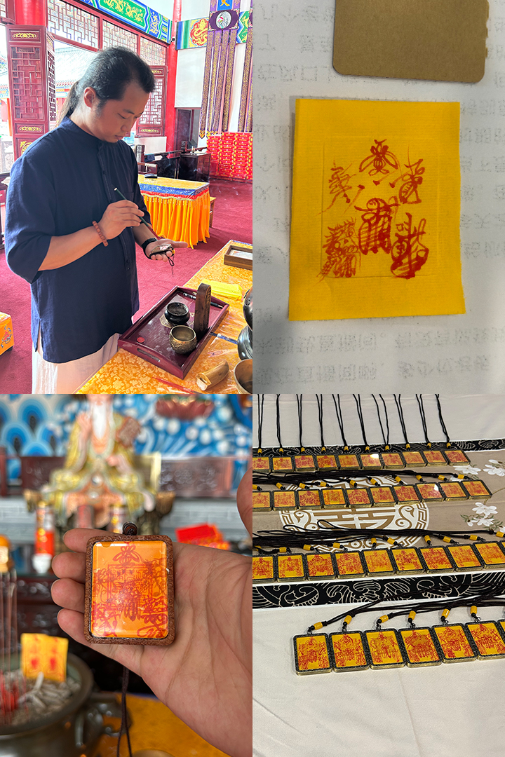 Five Routes Wealth Deities Thangka - Devotional Brushwork