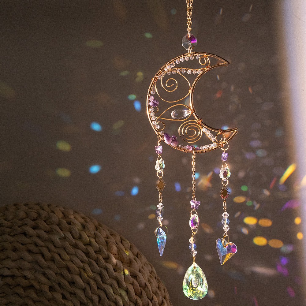  Natural Crystal Suncatcher