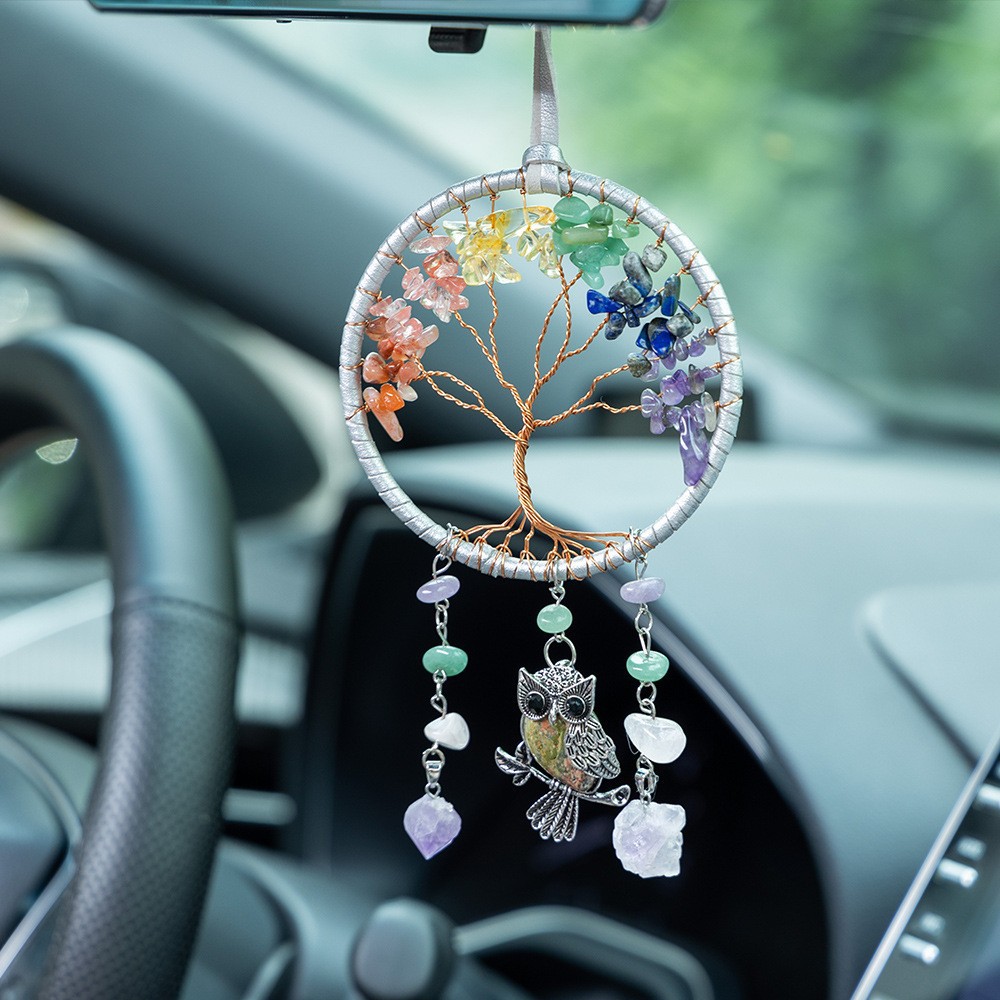  Natural Crystal Suncatcher