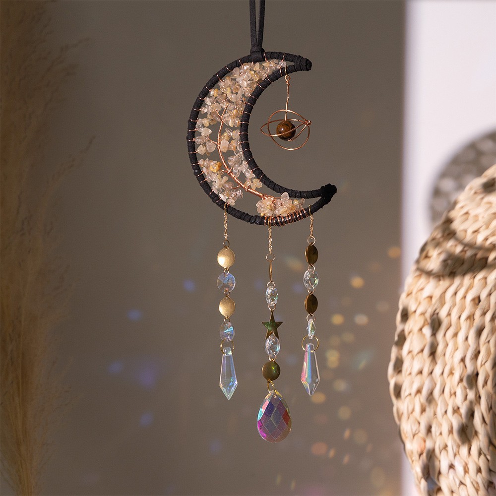  Natural Crystal Suncatcher