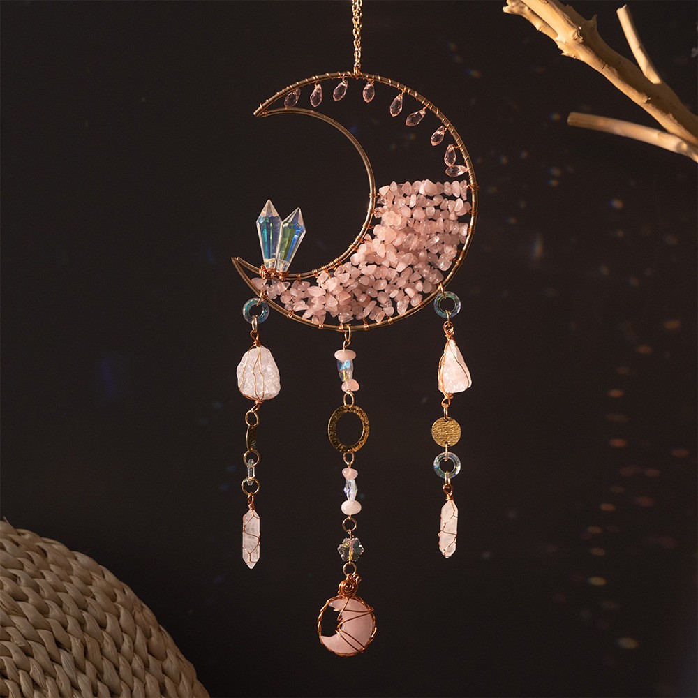  Natural Crystal Suncatcher