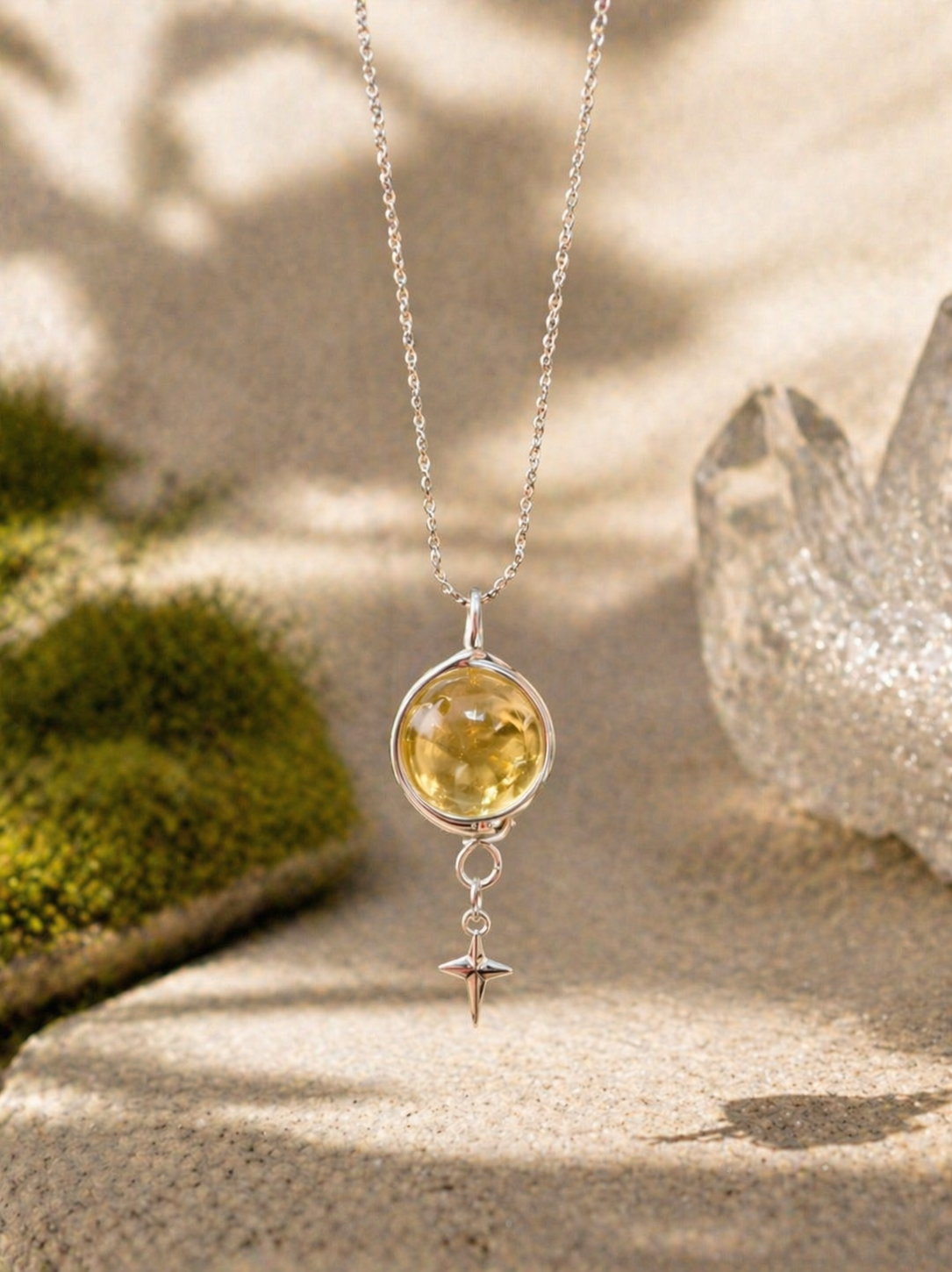 Handmade Crystal Necklace
