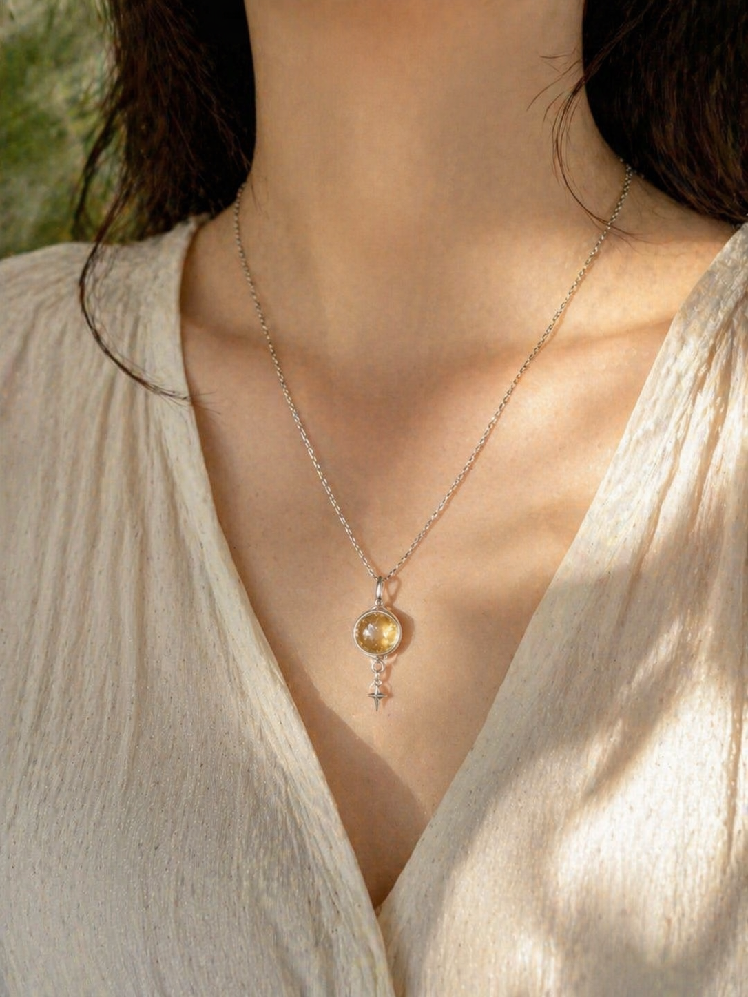 Handmade Crystal Necklace
