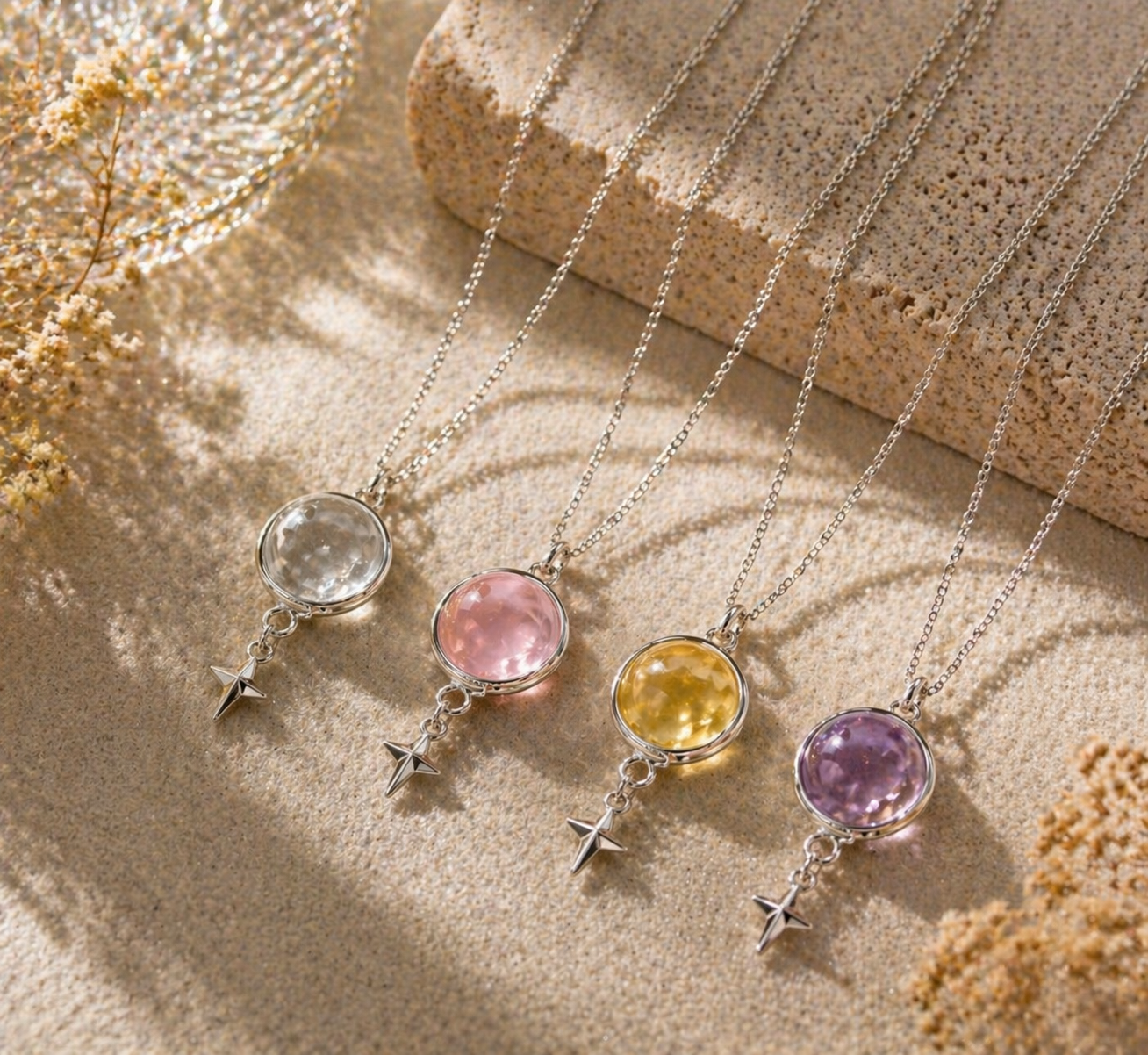 Handmade Crystal Necklace