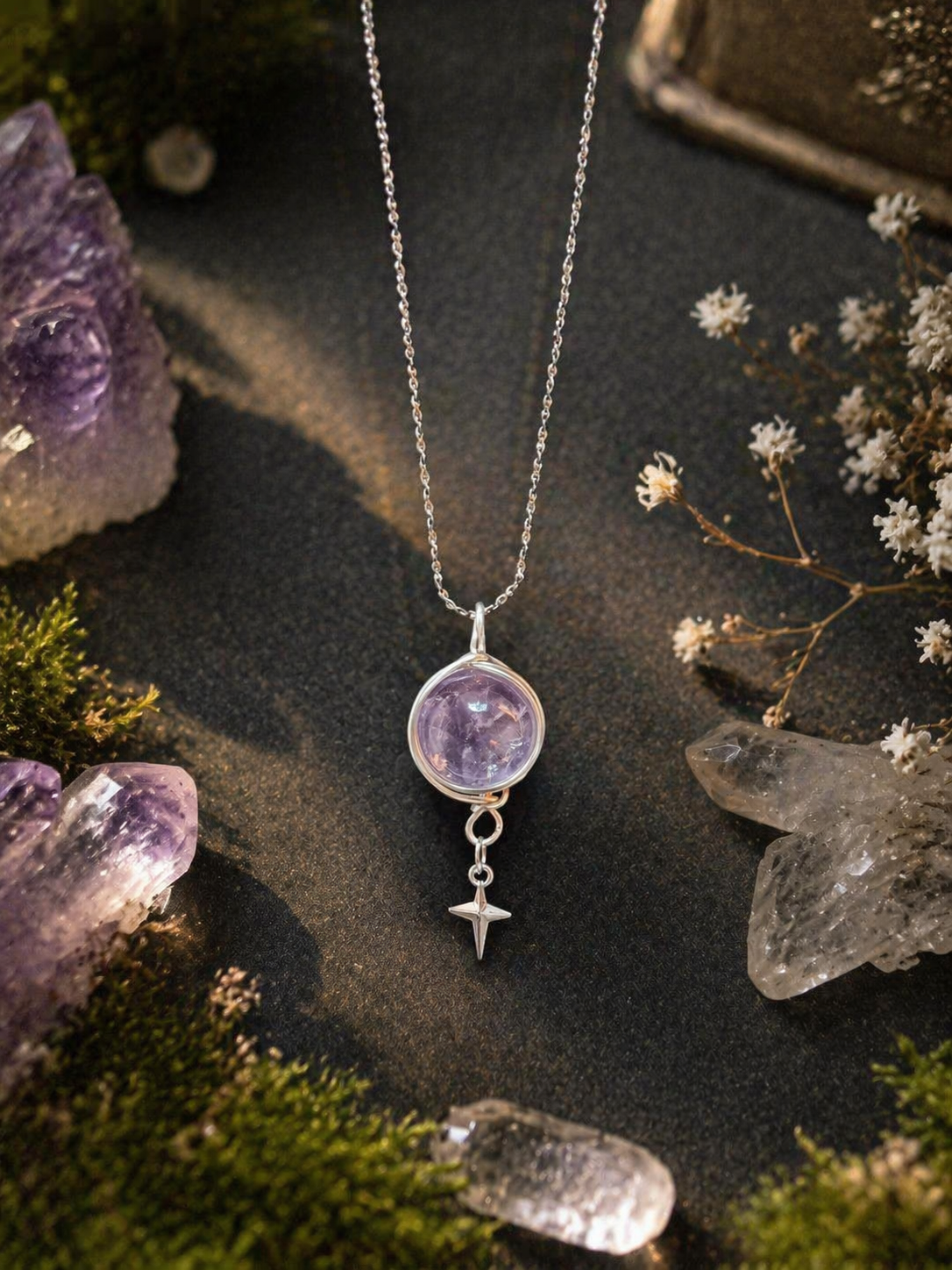 Handmade Crystal Necklace