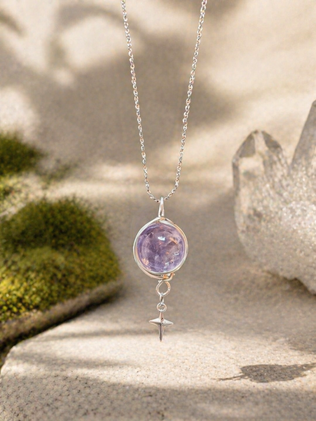Handmade Crystal Necklace