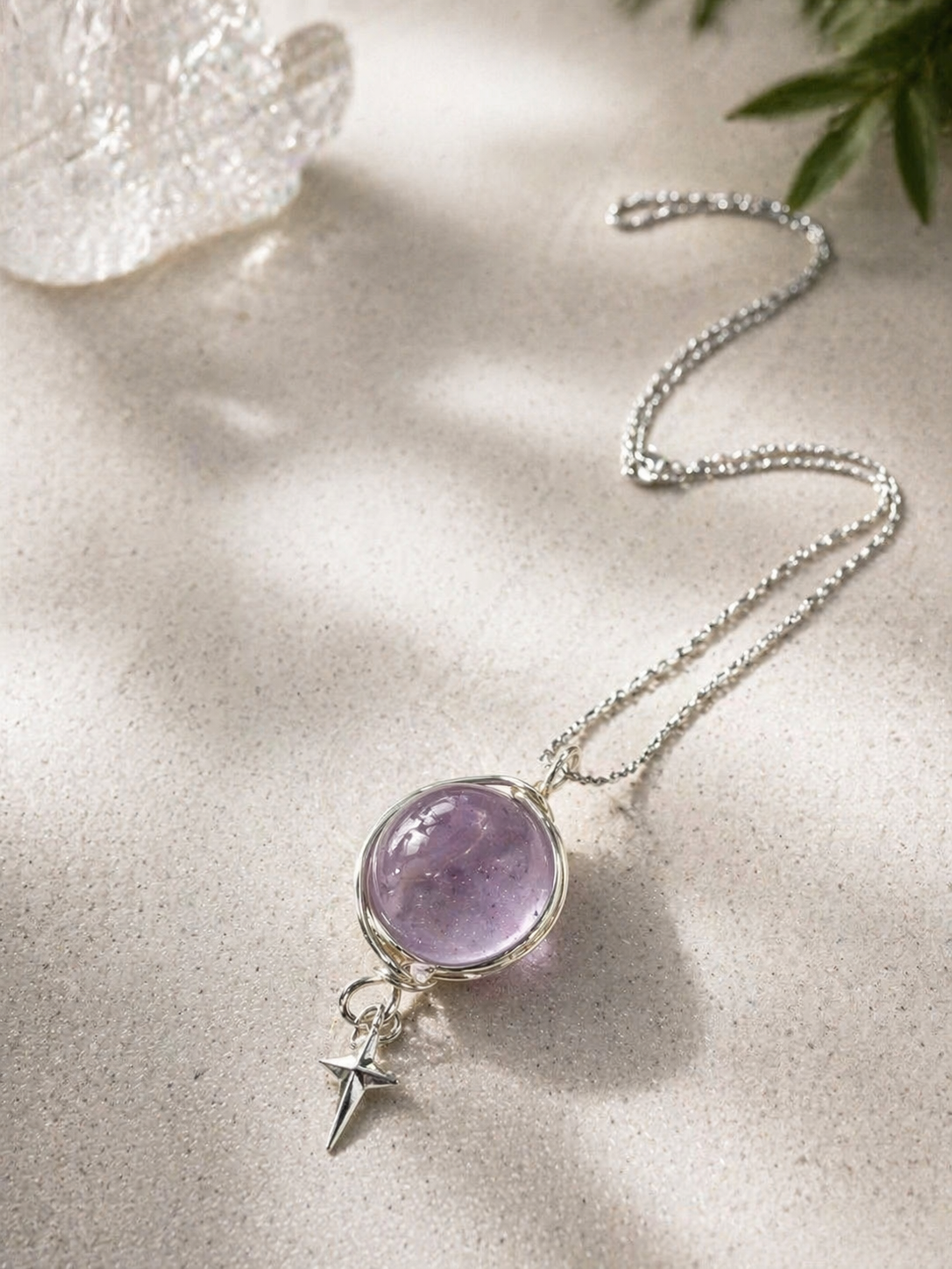 Handmade Crystal Necklace