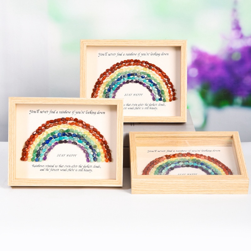 7 Chakra Healing Gemstone Picture Frame (With Meaning)