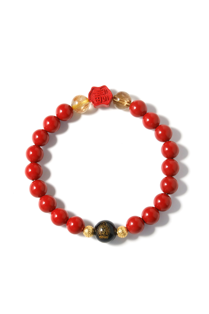 Cinnabar Blessing - Zodiac Guardian Bracelet