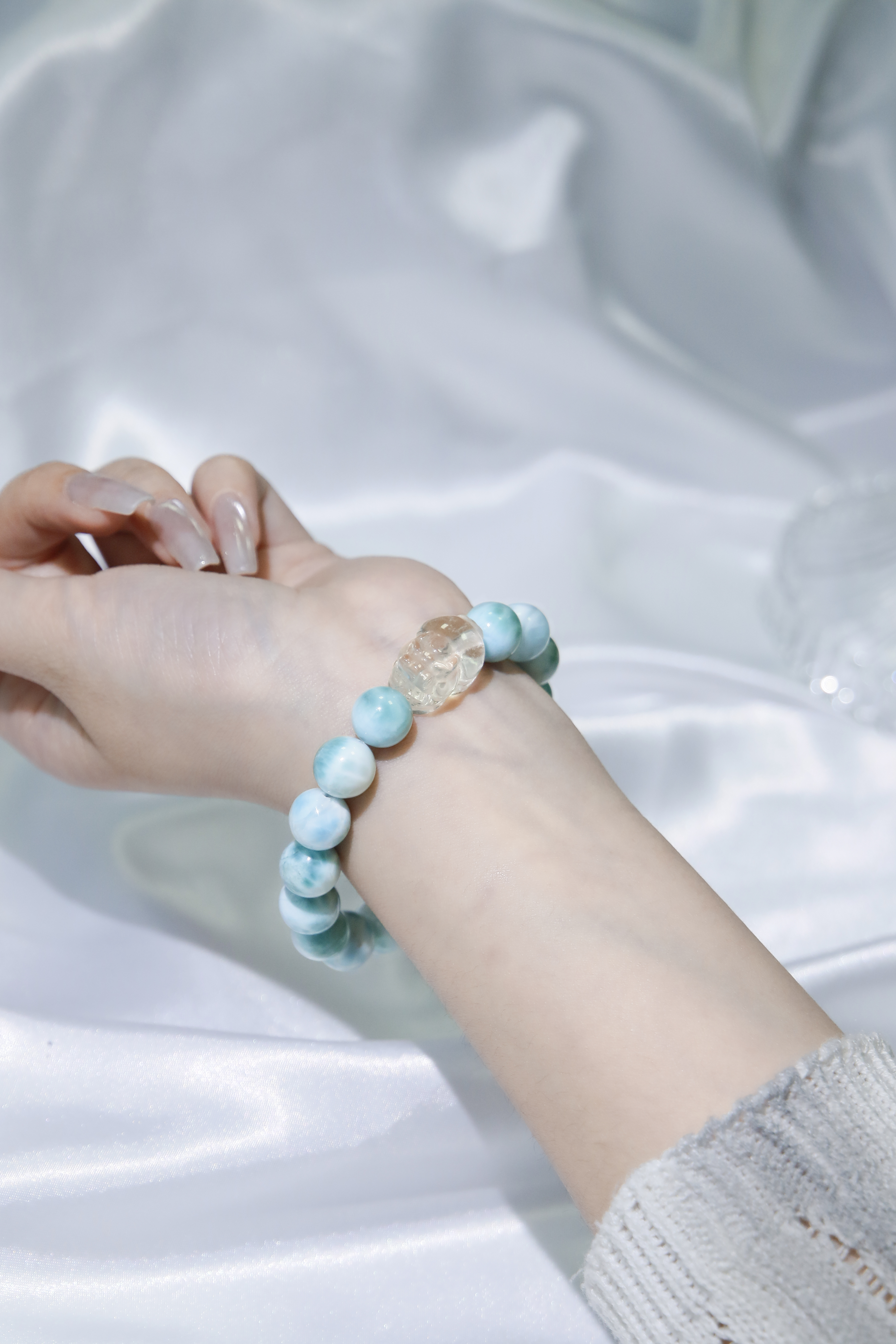 Larimar Pixiu - Money Magnet Bracelet