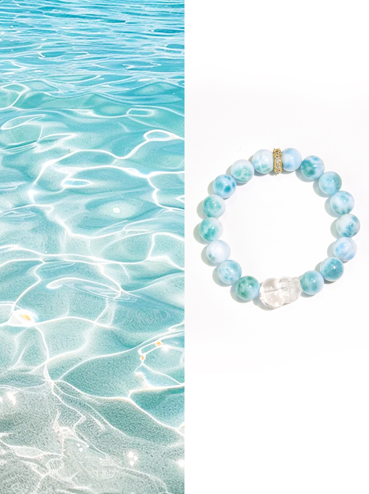 Larimar Pixiu - Money Magnet Bracelet