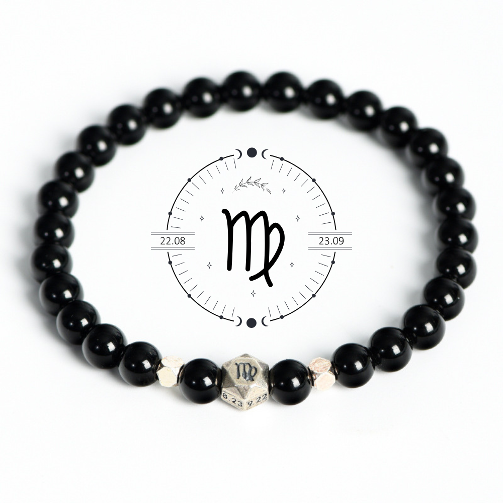 Obsidian Zodiac Protection Bracelet
