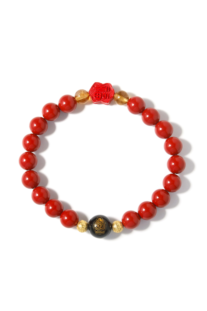 Cinnabar Blessing - Zodiac Guardian Bracelet