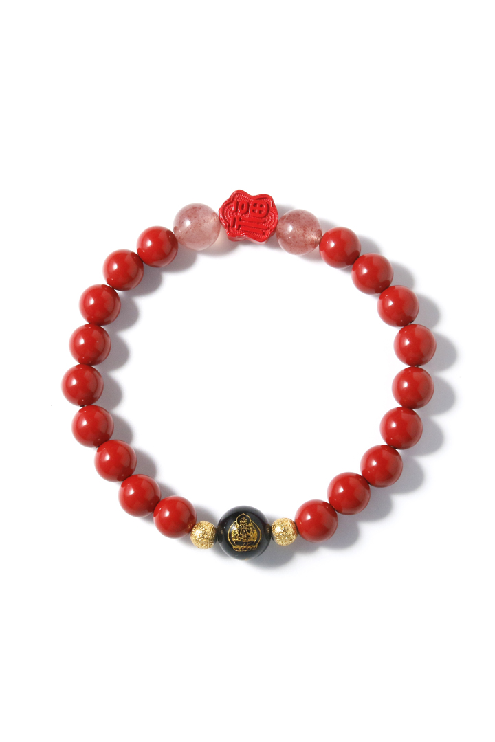 Cinnabar Blessing - Zodiac Guardian Bracelet