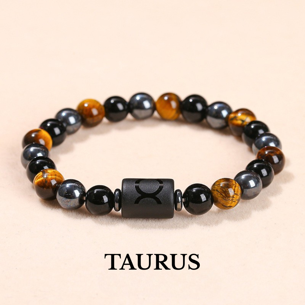 Tiger's Eye Zodiac Guard Bracelet 