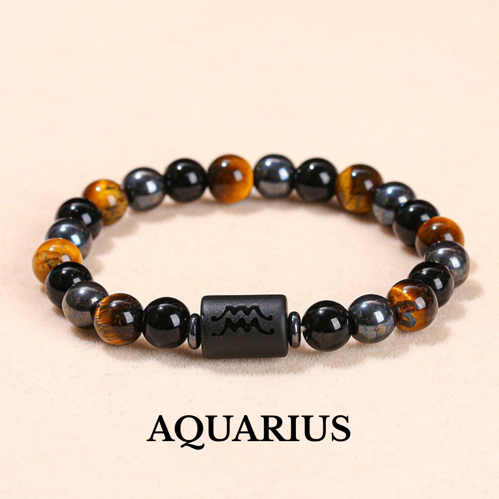 Tiger's Eye Zodiac Guard Bracelet 