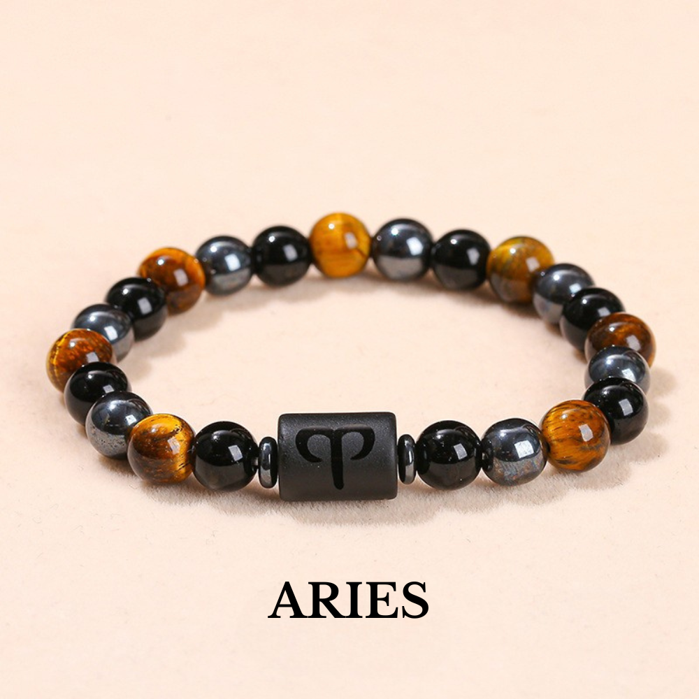 Tiger's Eye Zodiac Guard Bracelet 