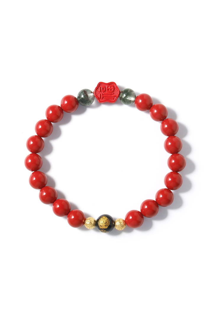 Cinnabar Blessing - Zodiac Guardian Bracelet