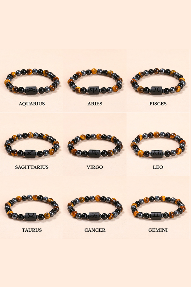 Tiger's Eye Zodiac Guard Bracelet 